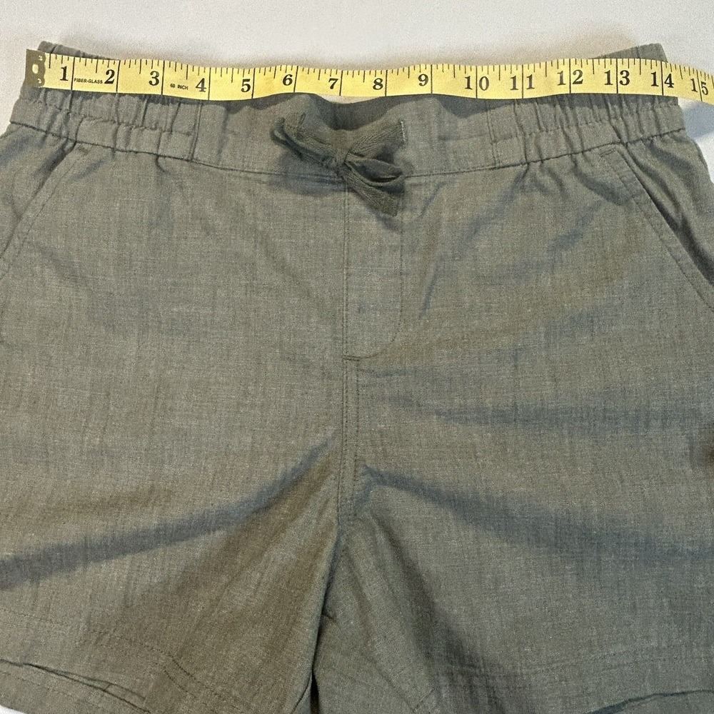 Magellan Classic Outdoor Shorts Size S 4" Chambray Gorpcore Trails Olive Green - Picture 7 of 11
